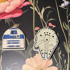CROCS Star Wars R2-D2 and Millennium Falcon Jibbitz